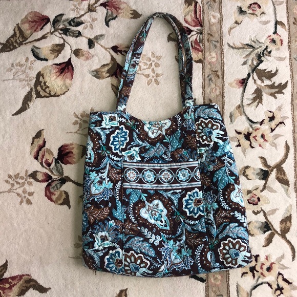Vera Bradley Tote in Java Bean - Picture 1 of 5